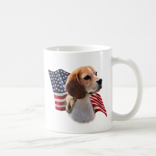 Beagle Flag Koffiemok (Rechts)