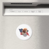Beagle Flag Magneet (Insitu (Vaatwasser))