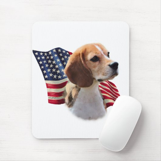 Beagle Flag Muismat (Met muis)