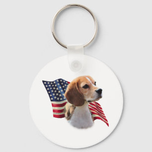 Beagle Flag Sleutelhanger