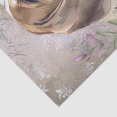 Beagle Floral Dog Tissuepapier (Detail)