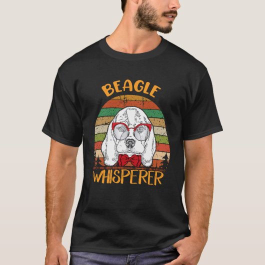 Beagle Fluisteraar T-shirt (Voorkant)