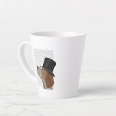 Beagle, Formele hond en Pet Latte Mok (Linkerhoek)