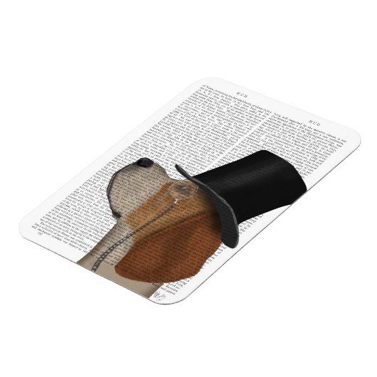 Beagle, Formele hond en Pet Magneet (Linkerzijde)