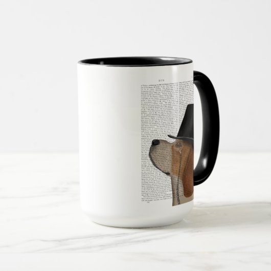 Beagle, Formele hond en Pet Mok (Voorkant rechts)