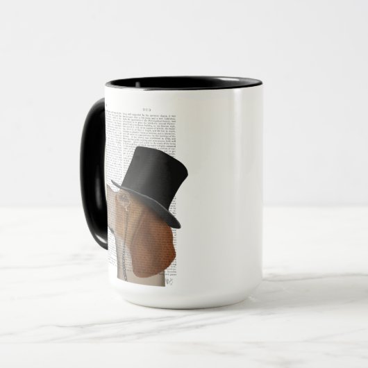 Beagle, Formele hond en Pet Mok (Voorkant links)