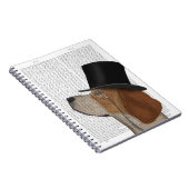 Beagle, Formele hond en Pet Notitieboek (Rechterzijde)