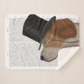 Beagle, Formele hond en Pet Sherpa Deken (Voorkant (horizontaal))