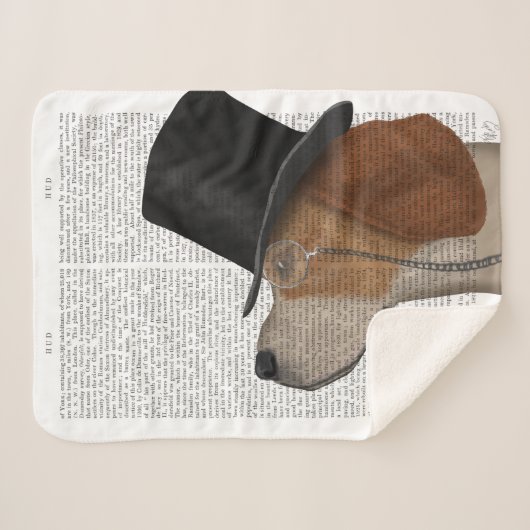 Beagle, Formele hond en Pet Sherpa Deken (Voorkant (horizontaal))