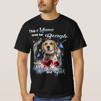 Beagle Funny Happy Mors Day T-shirt