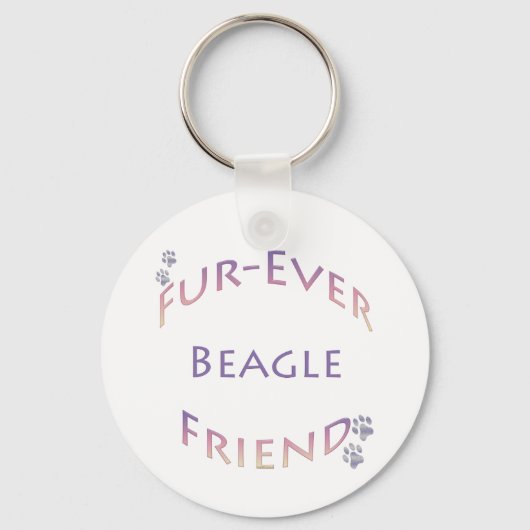Beagle Furever Sleutelhanger (Voorkant)