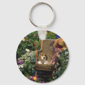 Beagle Garden Sleutelhanger (Voorkant)