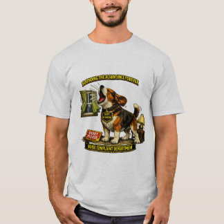 Beagle Geluidsklacht Afdeling | Grappig Huilen  T-shirt