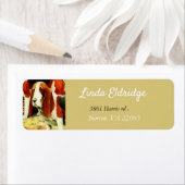  beagle - gepersonaliseerd etiket (Insitu)