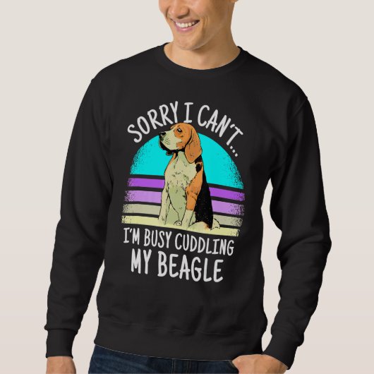 Beagle Gezegde voor Beagle Moeder Trui (Voorkant)