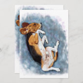 Beagle Gift, Hondenliefhebber Gift, Dog Owner Cade Feestdagenkaart (Voorkant / Achterkant)