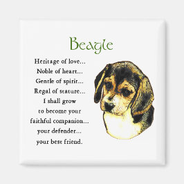 Beagle Gifts Magneet