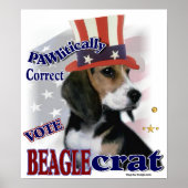 Beagle Gifts Poster (Voorkant)