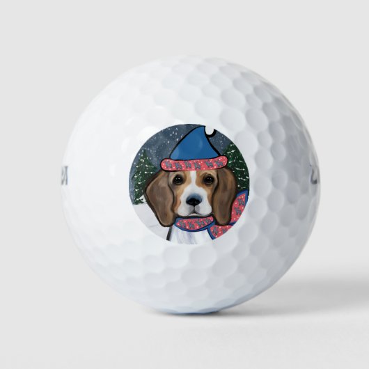 BEAGLE GOLFBALLEN (Voorkant)
