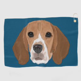 Beagle Golfhanddoek