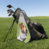 Beagle Golfhanddoek (Groen)