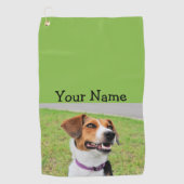 Beagle Golfhanddoek (Voorkant)