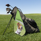 Beagle Golfhanddoek (Groen)
