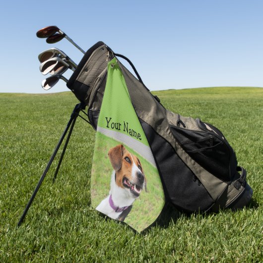 Beagle Golfhanddoek (Groen)