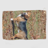 Beagle Golfhanddoek (Horizontaal)