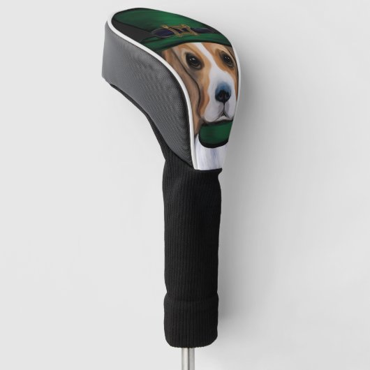 Beagle golfheadcover (Schuin)