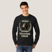 Beagle Grandma Like A Normal Grandma Only Cooler T-shirt (Voorkant volledig)