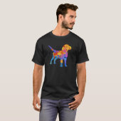 Beagle Graphic Leuke down eigenaar Beagle afbeeldi T-shirt (Voorkant volledig)