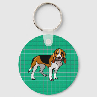 Beagle Green Sleutelhanger