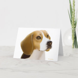 Beagle Greeting Card Kaart