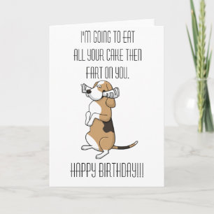 Beagle Greeting Card Kaart