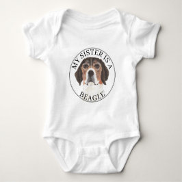 Beagle grote zus romper