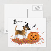 Beagle Halloween Briefkaart (Voorkant / Achterkant)