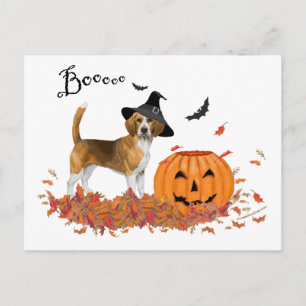 Beagle Halloween Briefkaart