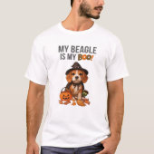 Beagle Halloween Costume  My Beagle is My Boo Dog  T-shirt (Voorkant)