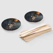 Beagle Halloween eng Handwaaier (Niet-gemonteerd)