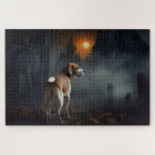 Beagle Halloween eng Legpuzzel (Horizontaal)