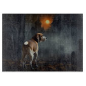 Beagle Halloween eng Snijplank (Voorkant)