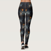 Beagle Halloween Griezelen Leggings (Achterkant)