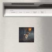 Beagle Halloween Griezelen Magneet (Insitu (Vaatwasser))