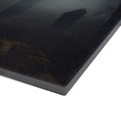 Beagle Halloween Griezelen Snijplank (Hoek)