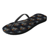 Beagle Halloween Griezelen Teenslippers (Schuin)