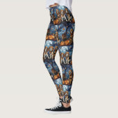 Beagle Halloween Griezelig Leggings (Links)