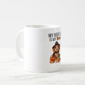 Beagle Halloween Kostuum Mijn Beagle is mijn Boo D Koffiemok (Voorkant links)