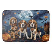 Beagle Halloween Spooky Badmat (Voorkant)