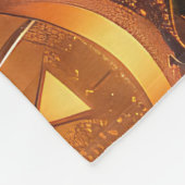 Beagle Halloween Spooky Fleece Deken (Hoek)